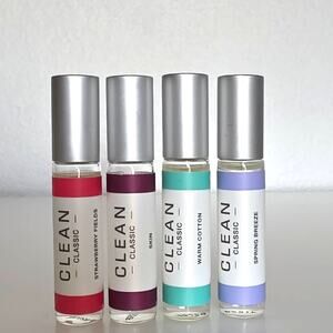 Clean Classic Rollerball Layering Bundle (4pcs) | NEW